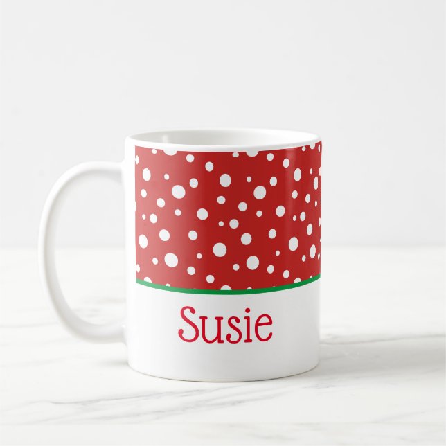 De Café Caneca conhecida feita sob encomenda do Natal (Esquerda)