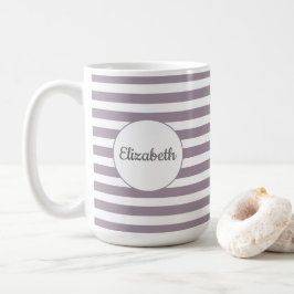 De Café Caneca conhecida listrada