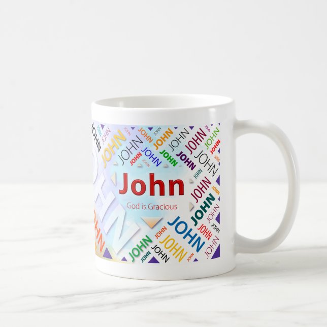 De Café Caneca conhecida personalizada John (Direita)