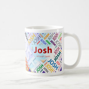 De Café Caneca conhecida personalizada Josh
