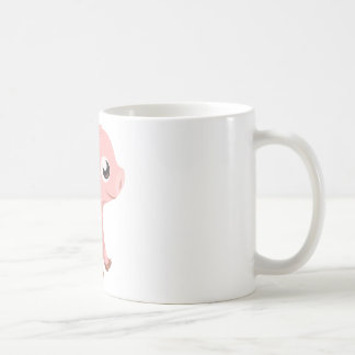 De Café Caneca cor-de-rosa bonito do porco