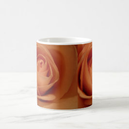 De Café Caneca cor-de-rosa da beleza do abricó