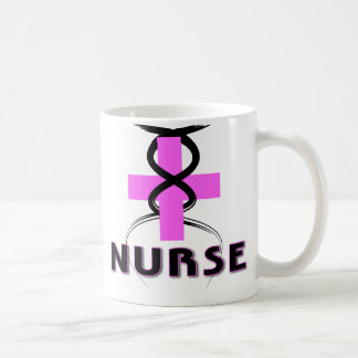 DE CAFÉ CANECA COR-DE-ROSA DA ENFERMEIRA