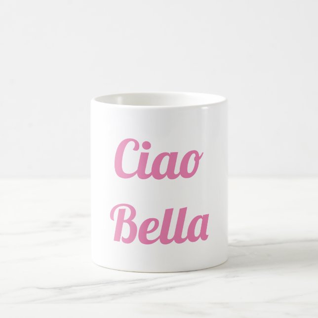 De Café Caneca cor-de-rosa do Ciao Bella (Centro)