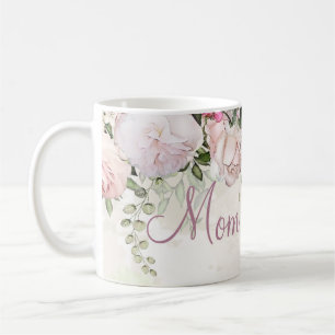 De Café Caneca cor-de-rosa do presente do dia das mães da