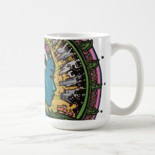 De Café Caneca "coroada" dos trabalhos artísticos