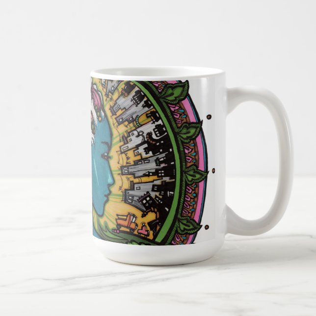 De Café Caneca "coroada" dos trabalhos artísticos (Direita)
