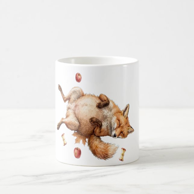 De Café Caneca Cozy Fall Fox - Raposa Adormecida (Centro)
