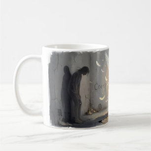De Café Caneca Creep Angel Mirror Autoestima Fantasia
