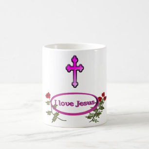 De Café caneca cristã