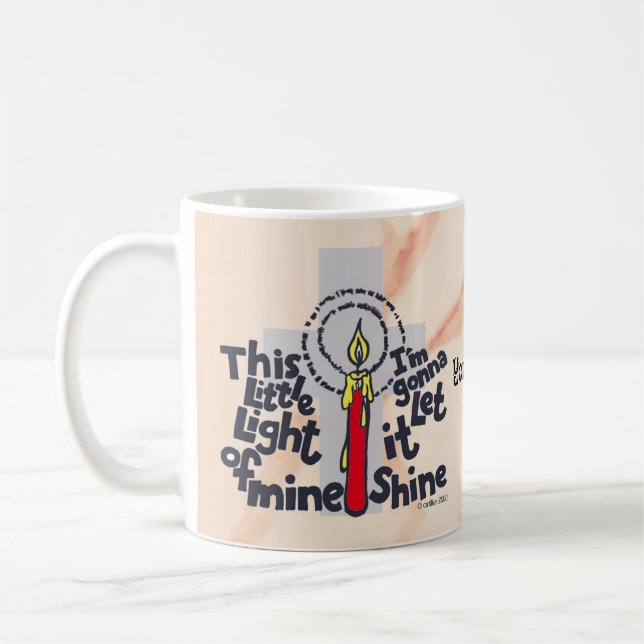 De Café Caneca Cristã Esta Pequena Luz (Esquerda)