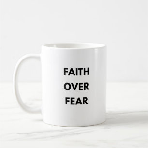 De Café Caneca Cristã Fé Sobre Medo