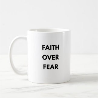 De Café Caneca Cristã Fé Sobre Medo