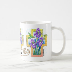 De Café Caneca cristã Iris Cross