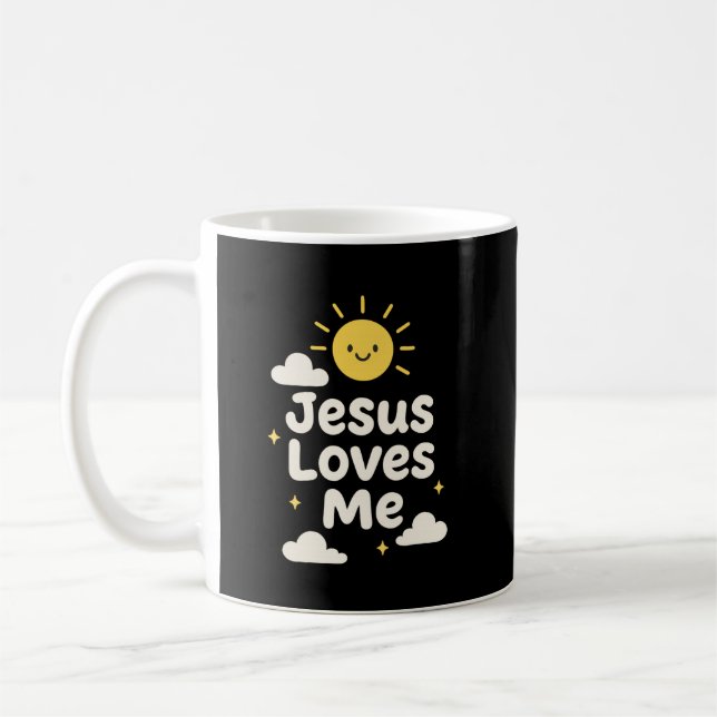 De Café Caneca Cristã Jesus Me Ama (Esquerda)