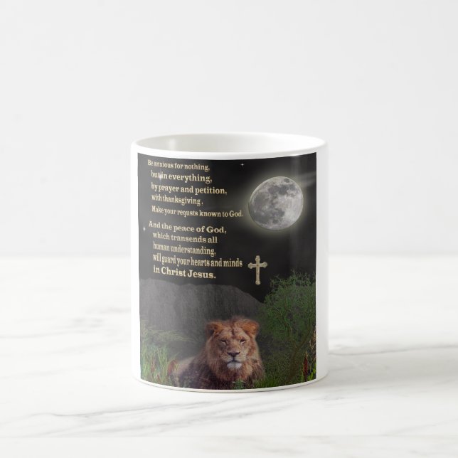 De Café Caneca cristã Não se preocupe com nada (Centro)