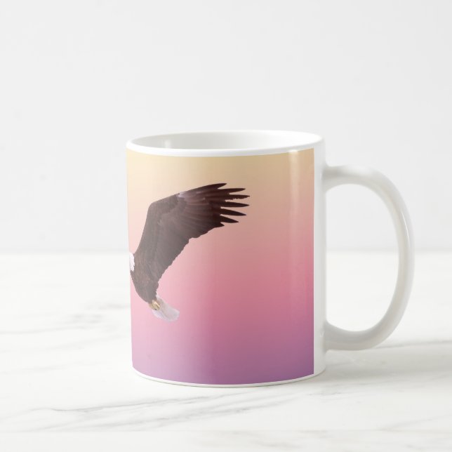 De Café Caneca Cristã Versículo Bíblico Águia (Direita)