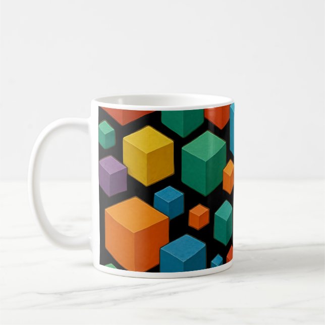 De Café Caneca cubo preto (Esquerda)