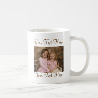 De Café Caneca customizável da foto!
