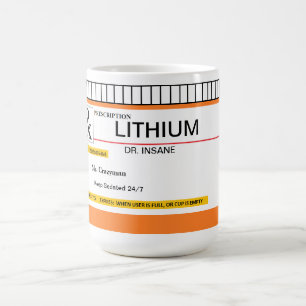 De Café Caneca customizável da prescrição