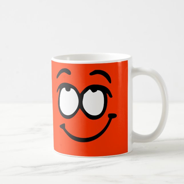 De Café Caneca customizável do fundo do Emoticon (Direita)
