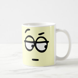 De Café Caneca customizável do fundo do Emoticon
