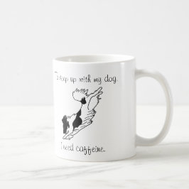De Café Caneca da agilidade do cão