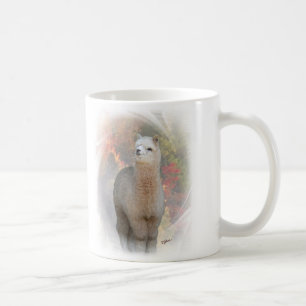 De Café Caneca da alpaca da queda