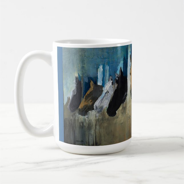 De Café Caneca da antecipação (Esquerda)