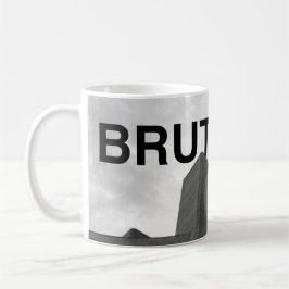 De Café Caneca da arquitetura do Brutalism