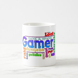 De Café Caneca da arte da palavra do Gamer