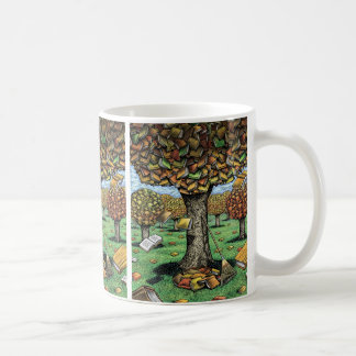 De Café Caneca da árvore do livro