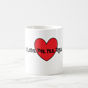 DE CAFÉ CANECA DA ÁRVORE DO XIXI