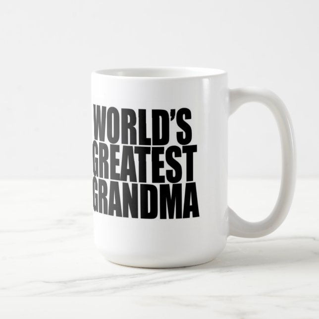 De Café Caneca da avó do mundo a grande (Direita)