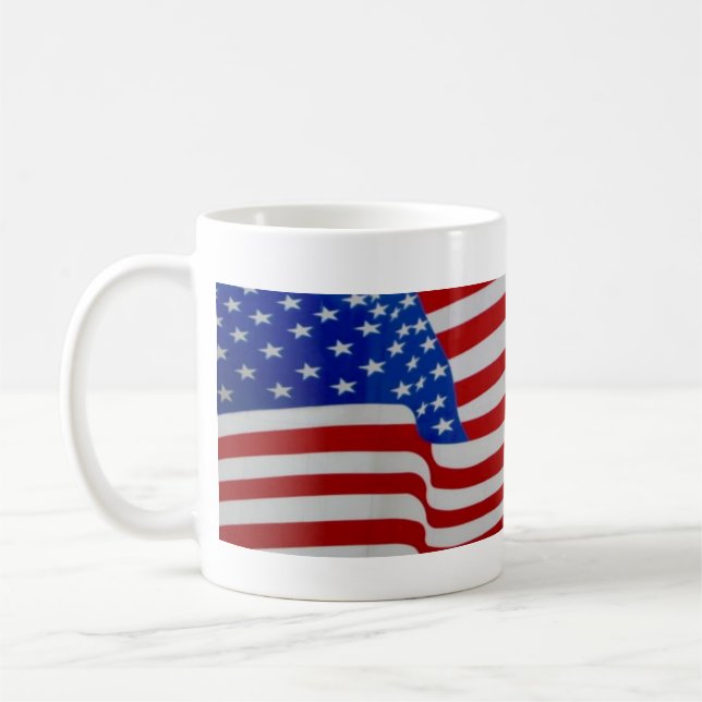 De Café caneca da bandeira (Esquerda)