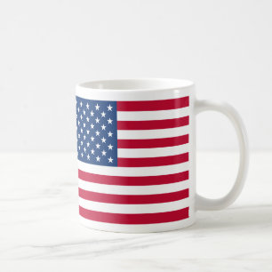 De Café Caneca da bandeira americana