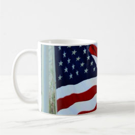 De Café Caneca da bandeira americana