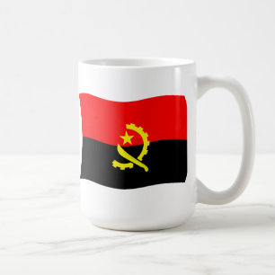 De Café Caneca da Bandeira da Angola