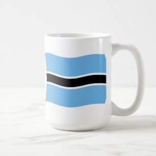 De Café Caneca da Bandeira da Botsuana