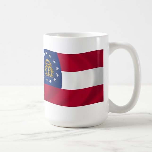 De Café Caneca da Bandeira da Geórgia (Direita)