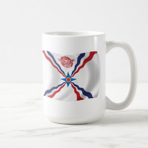 De Café Caneca da Bandeira da Nação Assíria