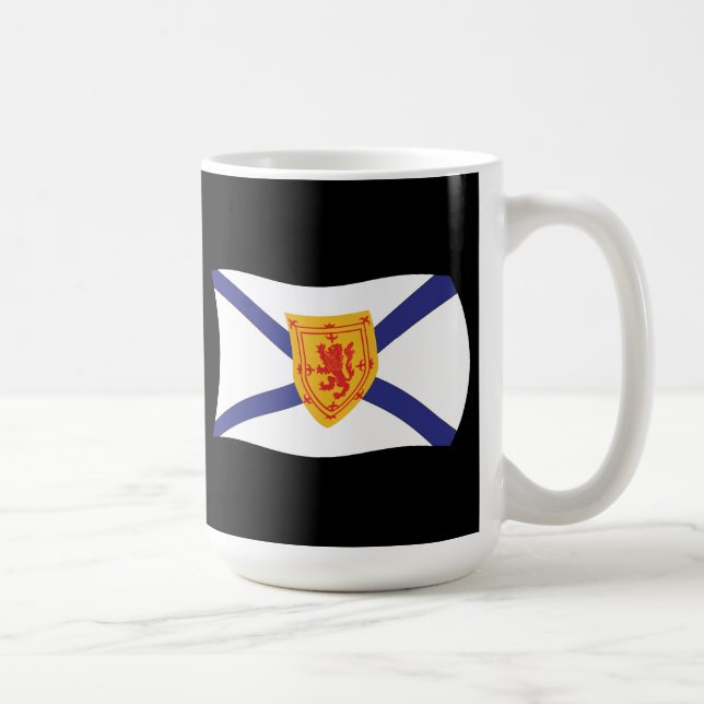 De Café Caneca da Bandeira da Nova Escócia (Direita)