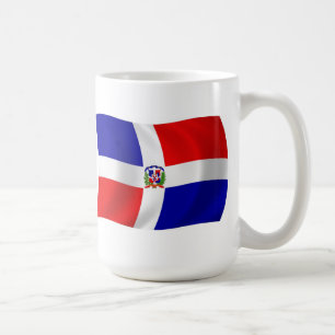 De Café Caneca da Bandeira da República Dominicana