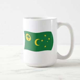 De Café Caneca da Bandeira das Ilhas Cocos