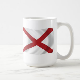 De Café Caneca da Bandeira do Alabama