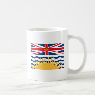 De Café Caneca da bandeira do Columbia Britânica