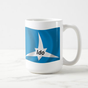 De Café Caneca da Bandeira do Ido