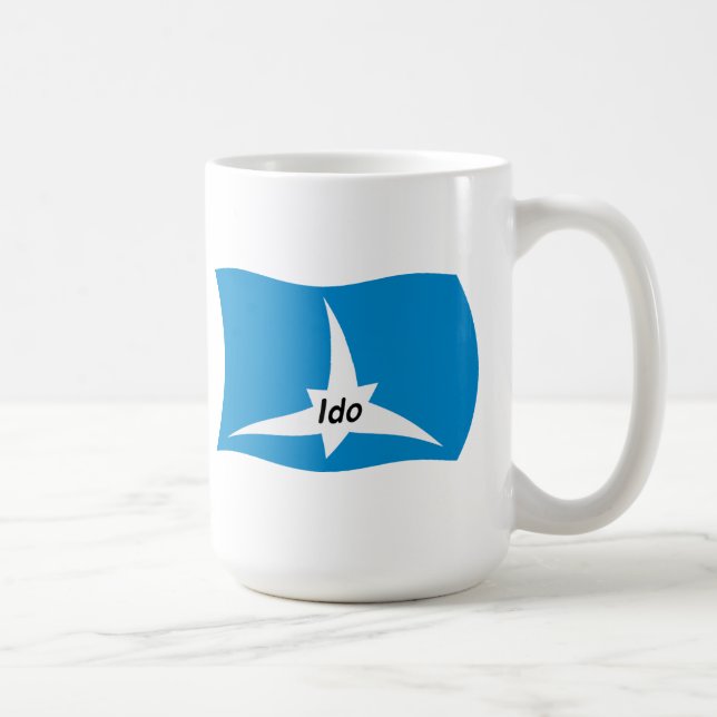 De Café Caneca da Bandeira do Ido (Direita)