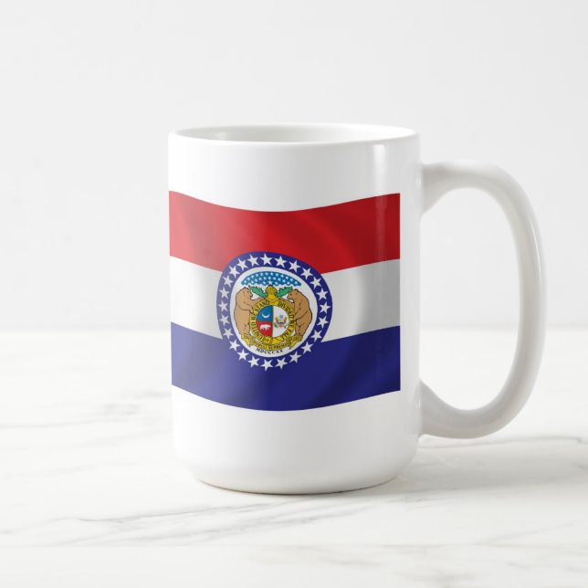 De Café Caneca da Bandeira do Missouri (Direita)