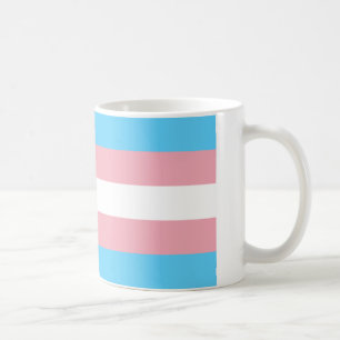De Café Caneca da bandeira do orgulho do Transgender